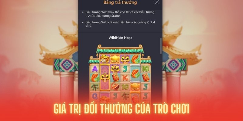 Đổi thưởng với các biểu tượng hợp lệ